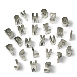 alphabet cookie cutters walmart