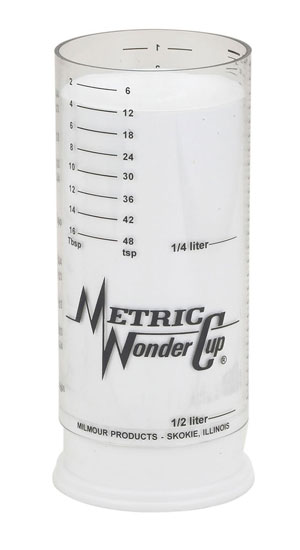 metric wonder cup
