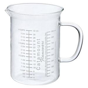 arcuisine borosilicate glass measuring cups