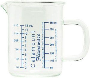 large pyrex measuring cup