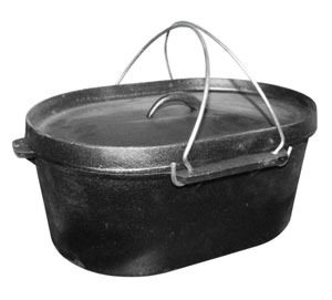 cast iron dutch oven pot
