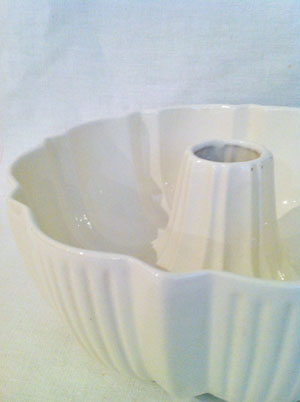 ceramic 3 cup bundt pan