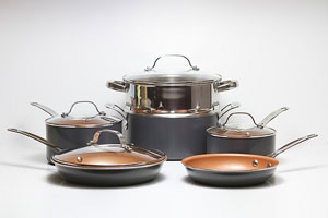 copper cooking pan
