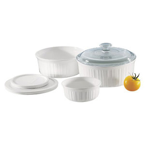 corelle bakeware with glass lids