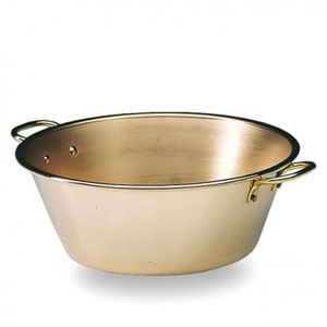 copper preserving pan