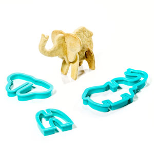 jungle animal cookie cutters