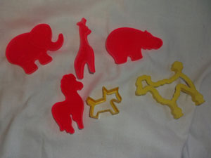 cookie cutters animal shapes