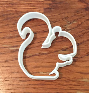 acorn and squirrel cookie cutters