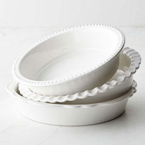 pampered chef stoneware pie plate