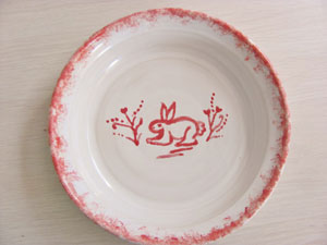 Original Cookin Stoneware Rumbling Dish Pie Plate With Instructions #stoneware.
