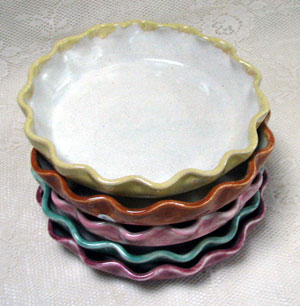 pottery pie plate